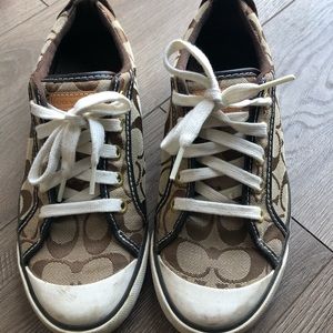 Coach Barrett authentic Signature C tennis shoes